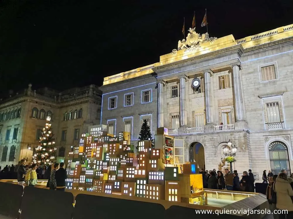 Navidad en Barcelona, Belén