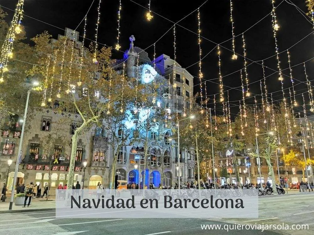 Navidad en Barcelona