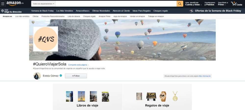 Ofertas de viaje del Black Friday 2020, Amazon
