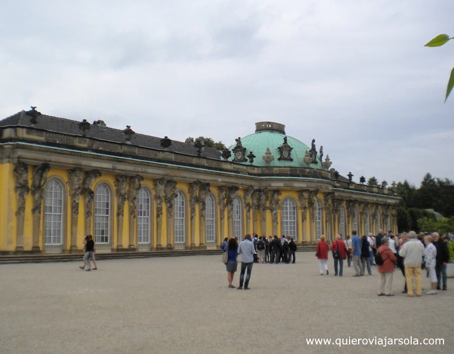 Exterior del palacio Sanssouci
