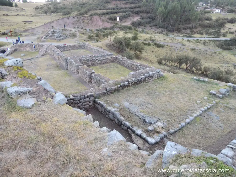 Vista de las ruinas del Pukapukara