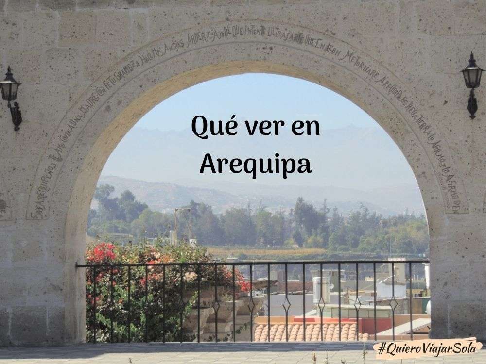 Que ver en Arequipa