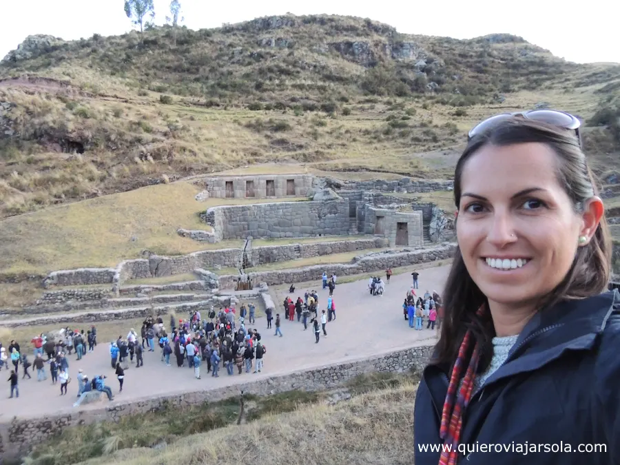 Yo en Tambomachay
