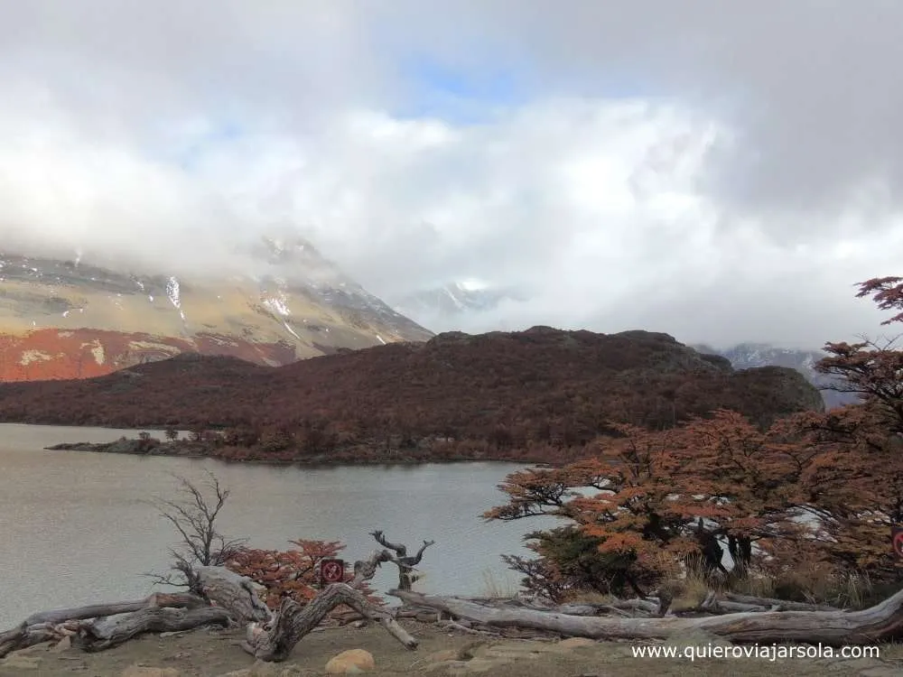 Trekking al Fitz Roy El Chaltén, Laguna Capri