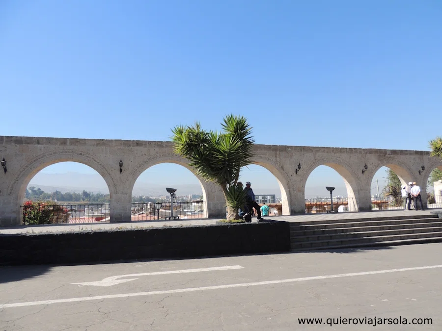 Arcadas del mirador Yanahuara