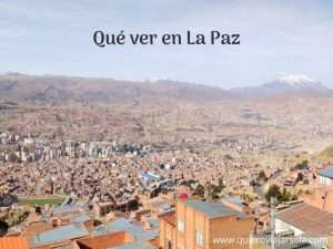 Que ver en La Paz