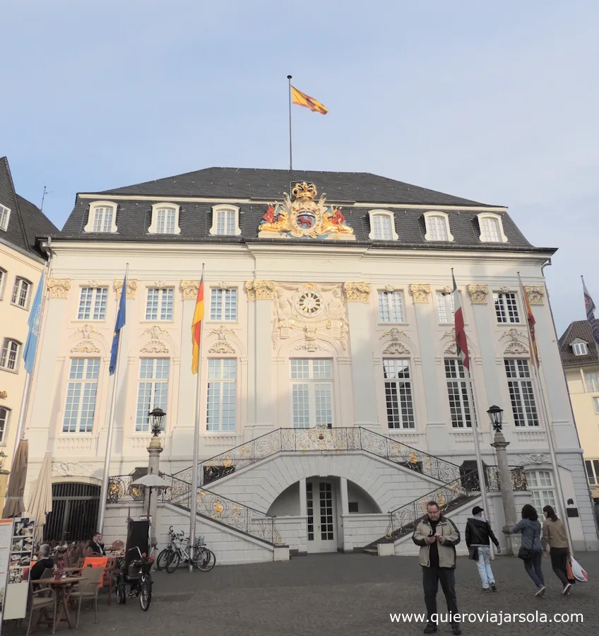 Fachada del Ayuntamiento de Bonn