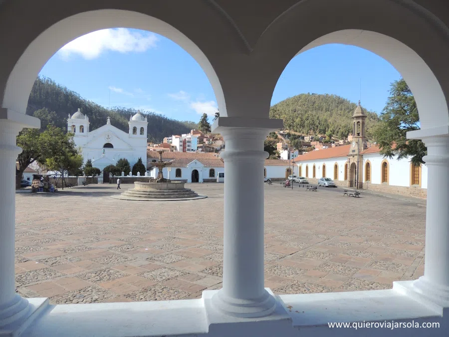 El Convento visto desde los arcos del mirador