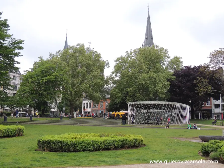 Jardines del pabellón
