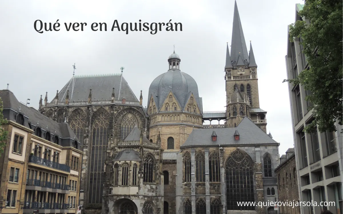 Exterior de la Catedral de Aachen