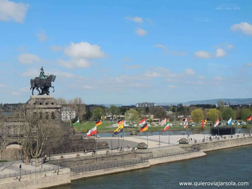 Que ver en Coblenza, Deutsches Eck
