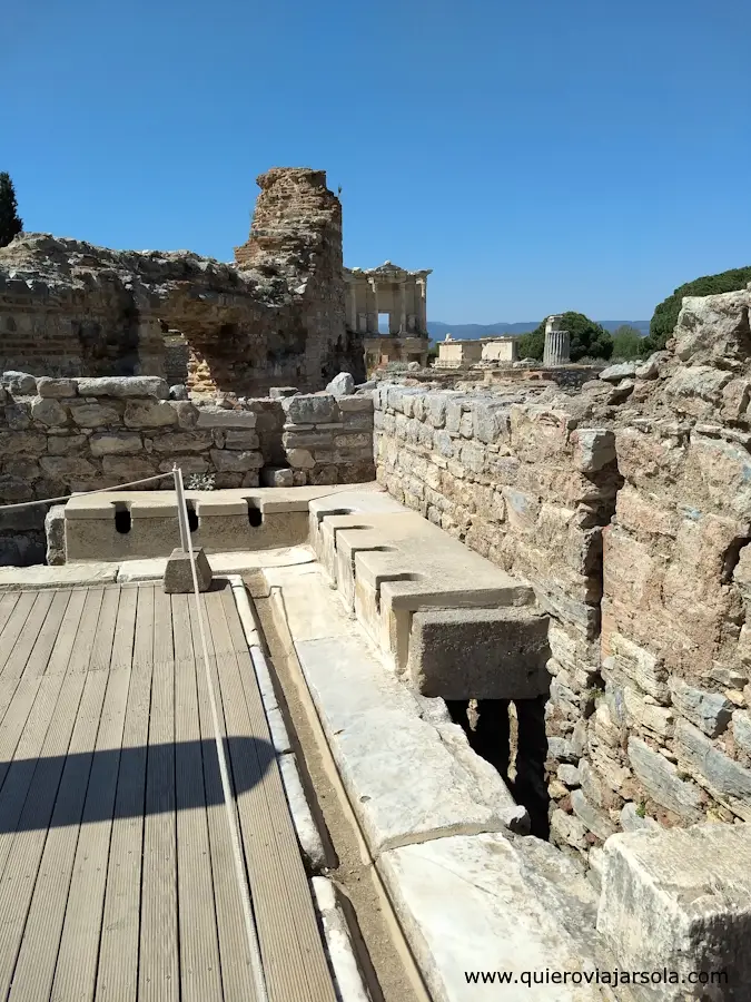 Zona de letrinas