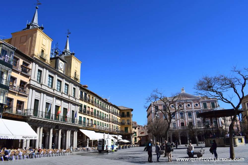Que hacer en Segovia, Plaza Mayor