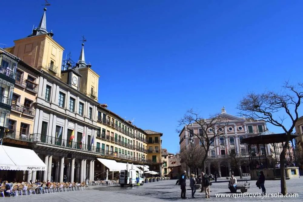 Que hacer en Segovia, Plaza Mayor