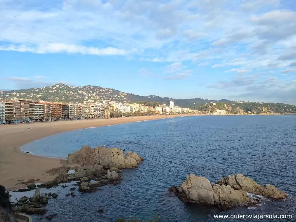 Caminos de Ronda de Girona, Lloret de Mar