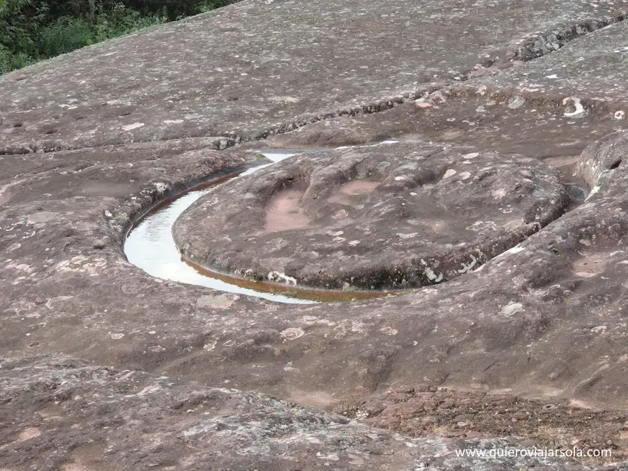 Espacio circular visto desde el mirador