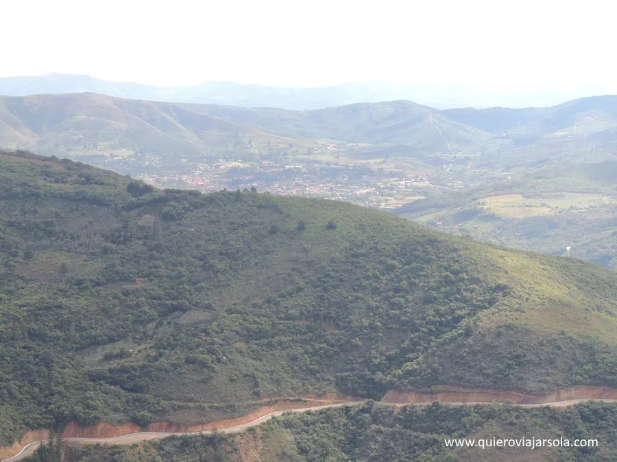 Montañas rodeando Samaipata