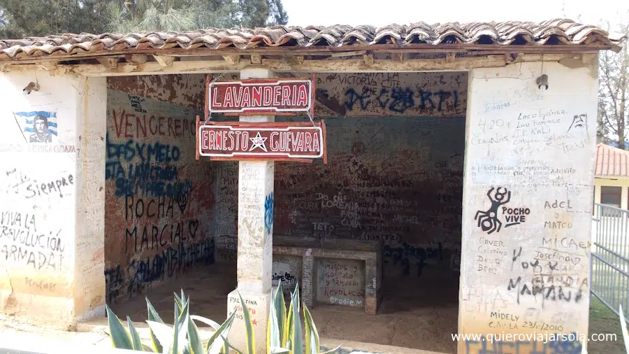 Exterior de la lavandería