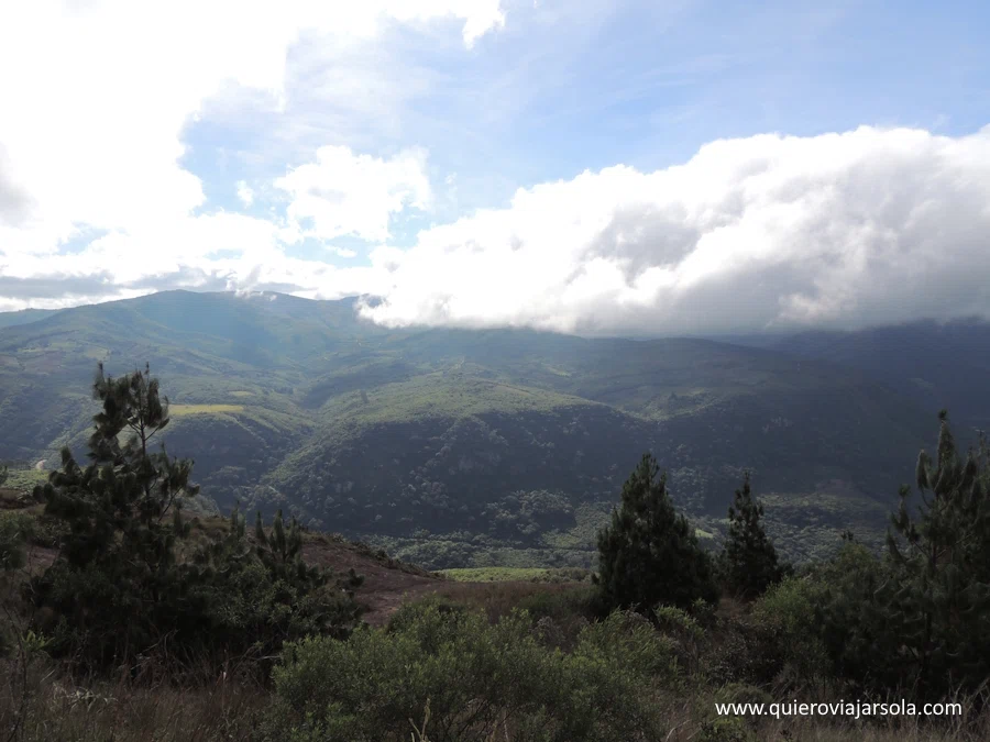 Vista del parque desde el Fuerte