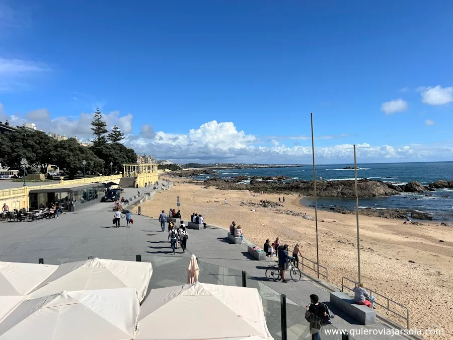 Playa en Foz de Douro