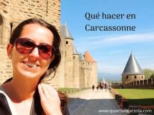 Yo en en Carcassonne