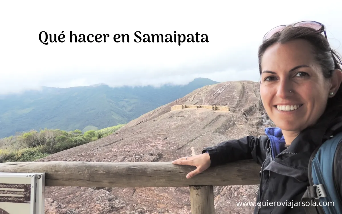 Yo en el Fuerte de Samaipata