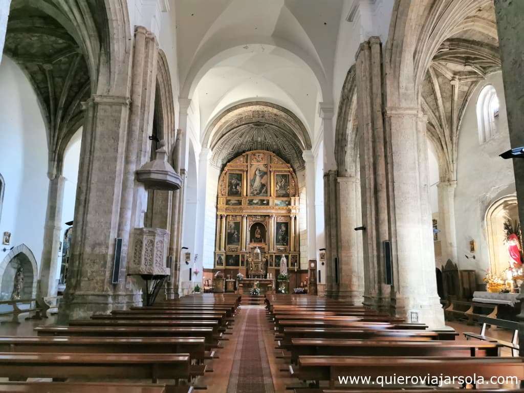 Qué ver en Paredes de Nava, iglesia de Santa María