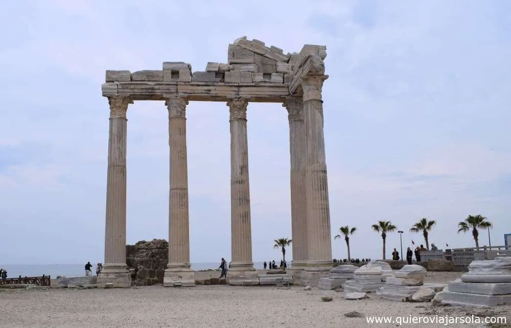 Que ver en Side Turquía, Templo de Apolo