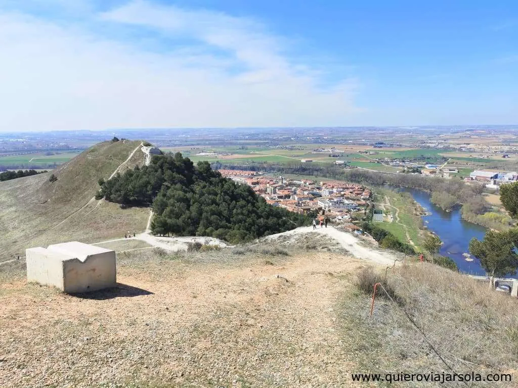 Senda de los Cortados del Pisuerga, cerro Altamira