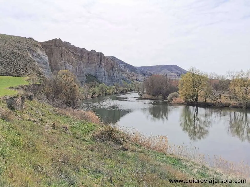 Senda de los Cortados del Pisuerga, cortados de San Martin de Valveni