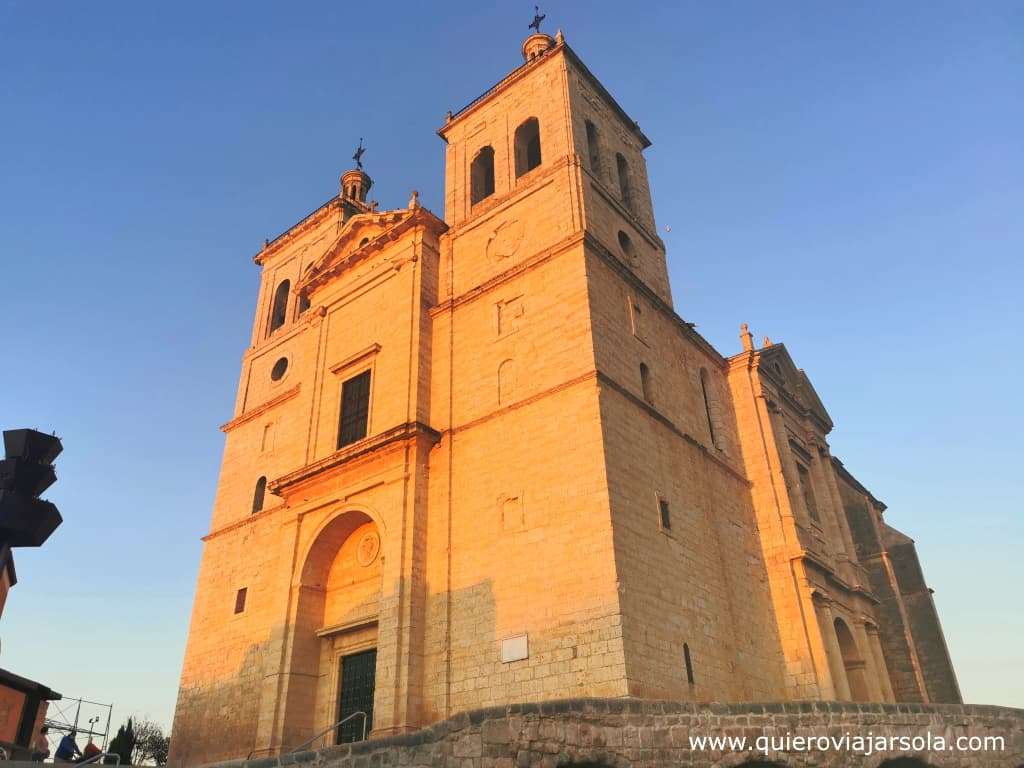 Senderos del Clarete, iglesia de Cigales