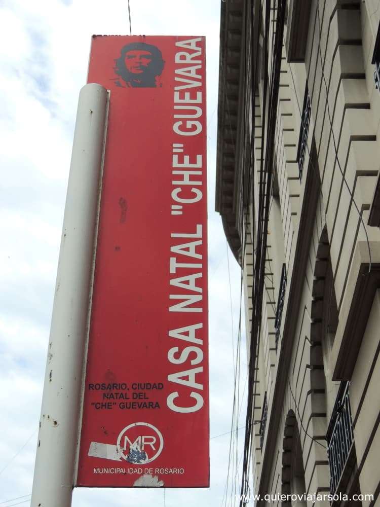 Viajar sola a Rosario, Casa Natal Che