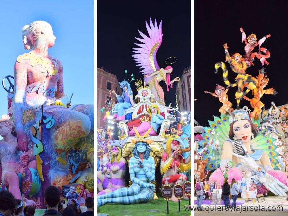Visitar las Fallas de Valencia, fallas especiales