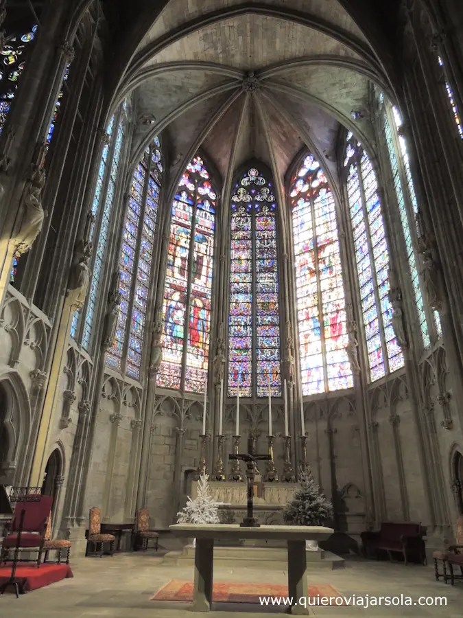 Vidrieras de la iglesia