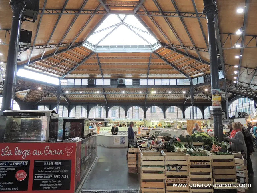 Puestos en el mercado