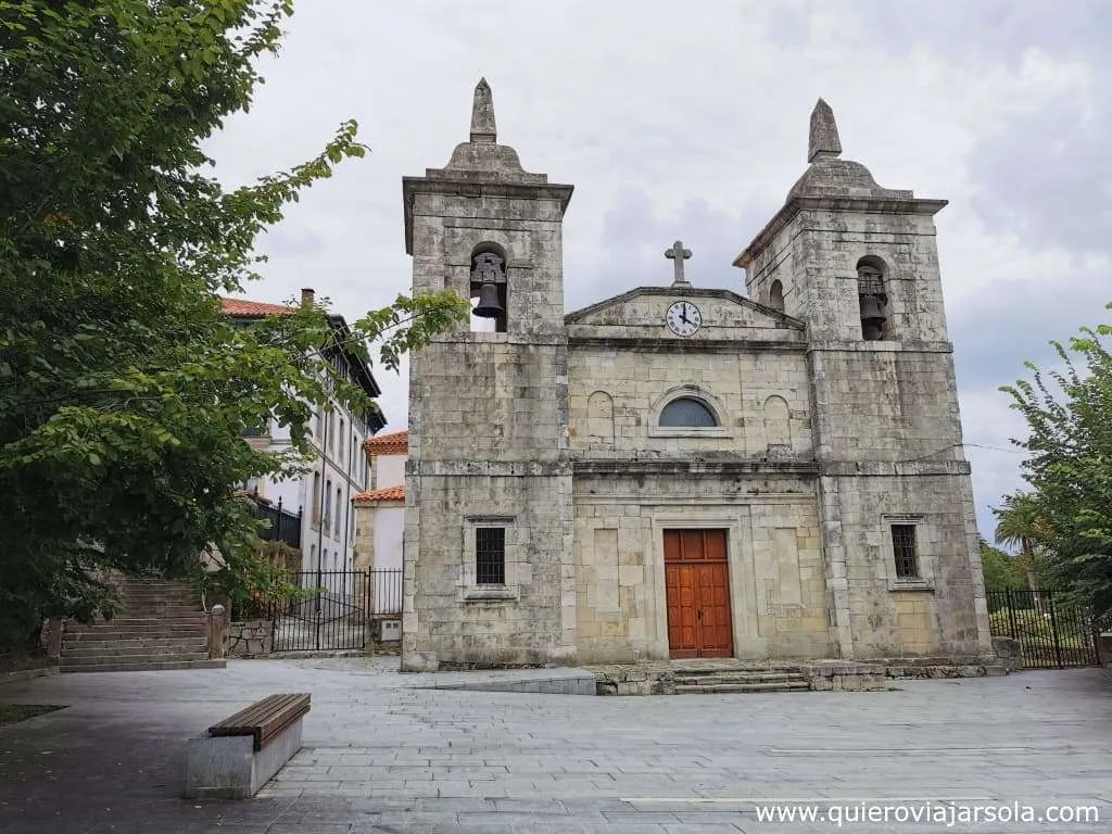Qué ver en Colombres, iglesia de Santa María