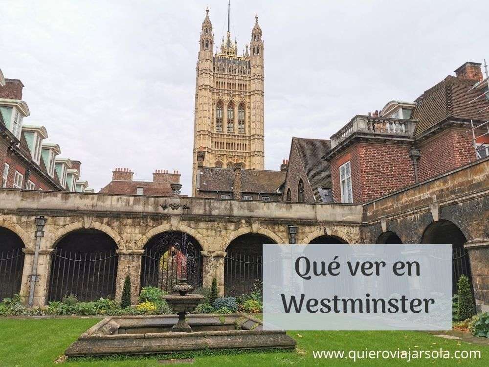 Qué ver en Westminster