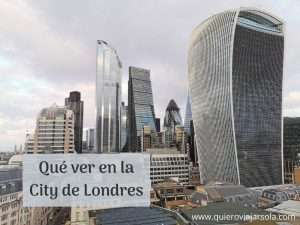 Qué ver en la City de Londres