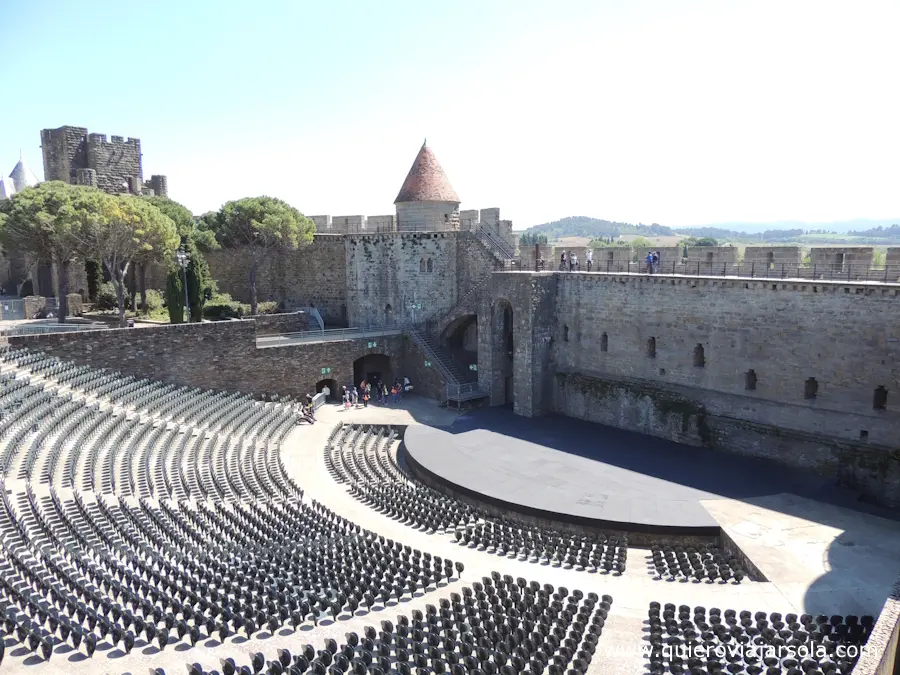 Vista del teatro desde la parte superior
