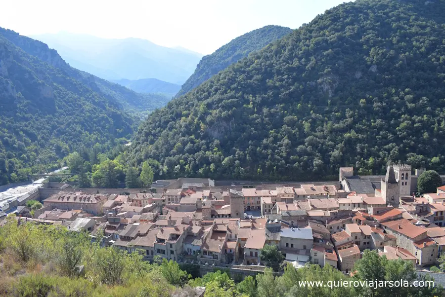Villefranche visto desde las alturas