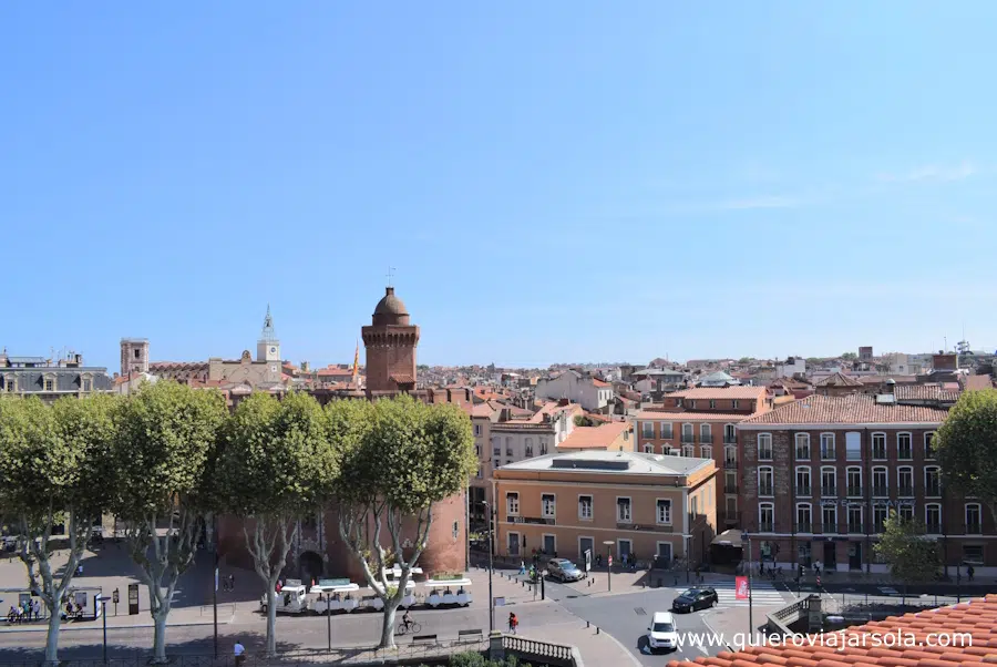 Vistas al centro de Perpiñán