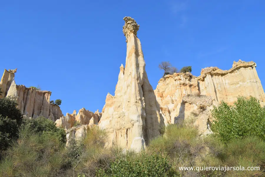 Una de las formaciones rocosas