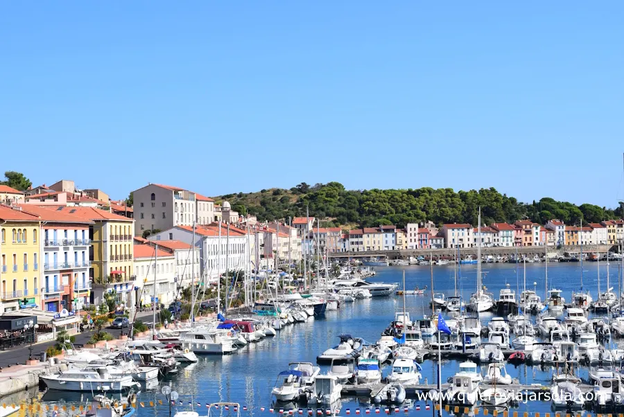 Vista del puerto deportivo