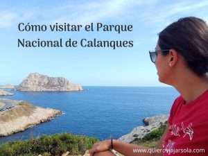 Yo en el Parque Nacional de Calanques