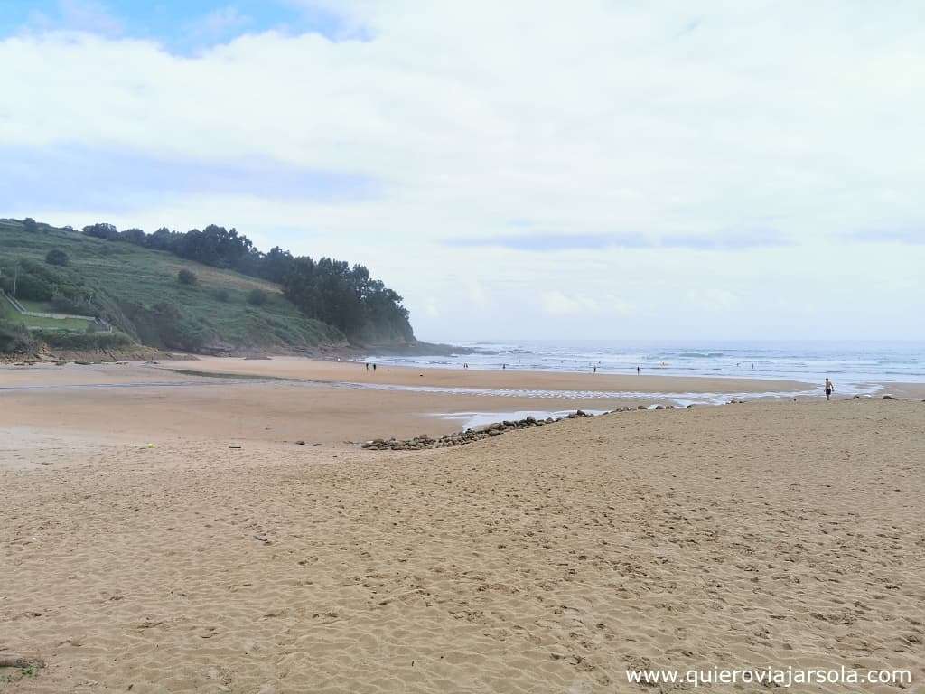 Playas de Cantabria, playa Luaña