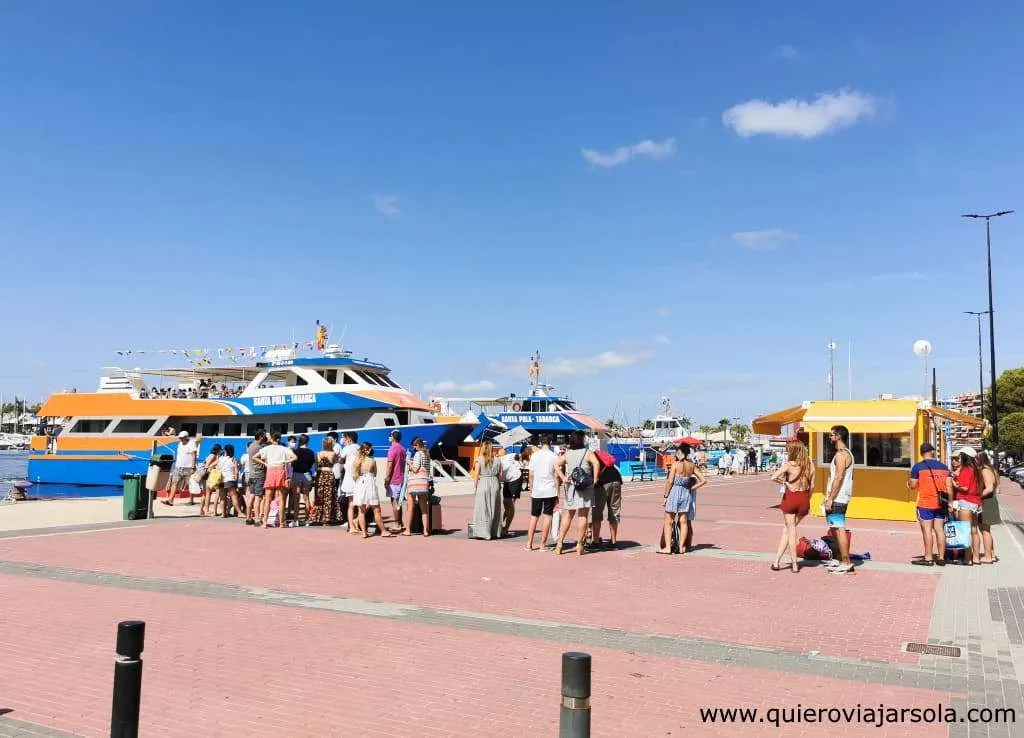 Cómo llegar a Tabarca, puerto Santa Pola