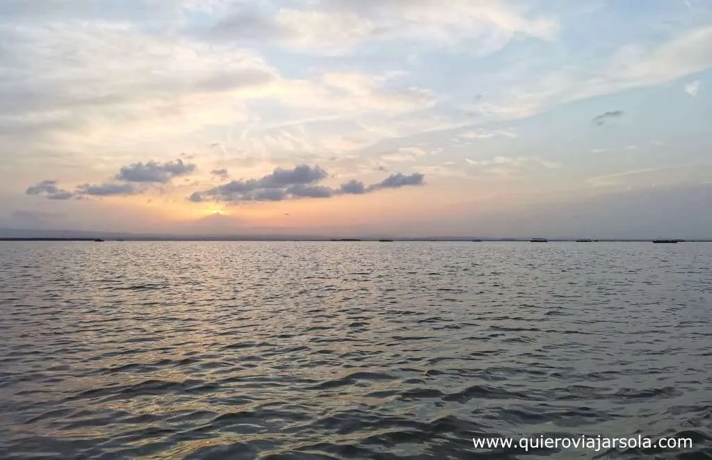 Cómo visitar la Albufera de Valencia, atardecer