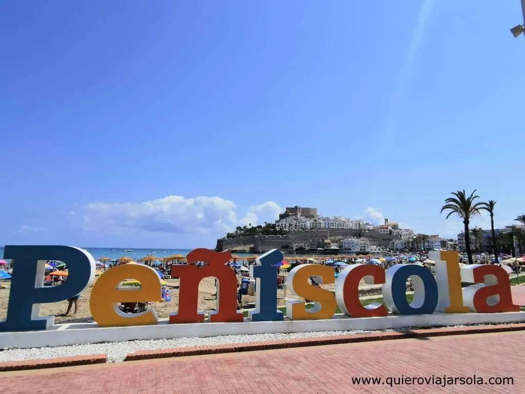 Qué ver en Peñíscola, letras