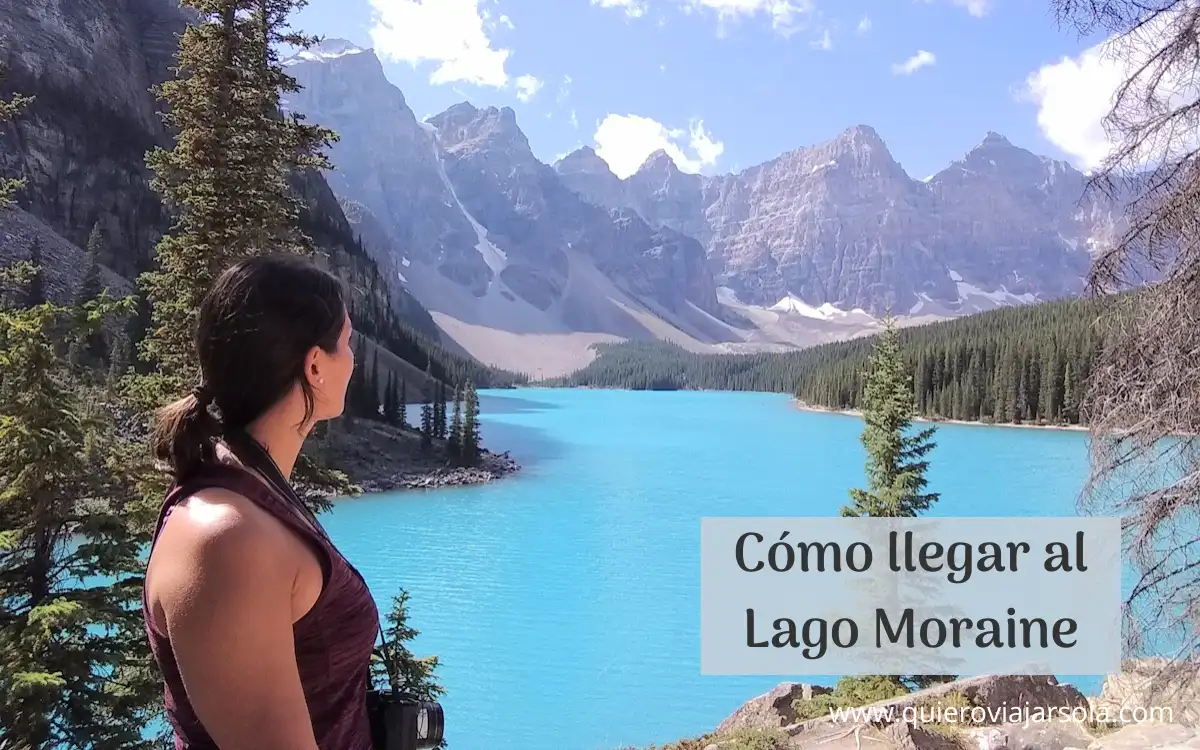 Yo admirando el lago