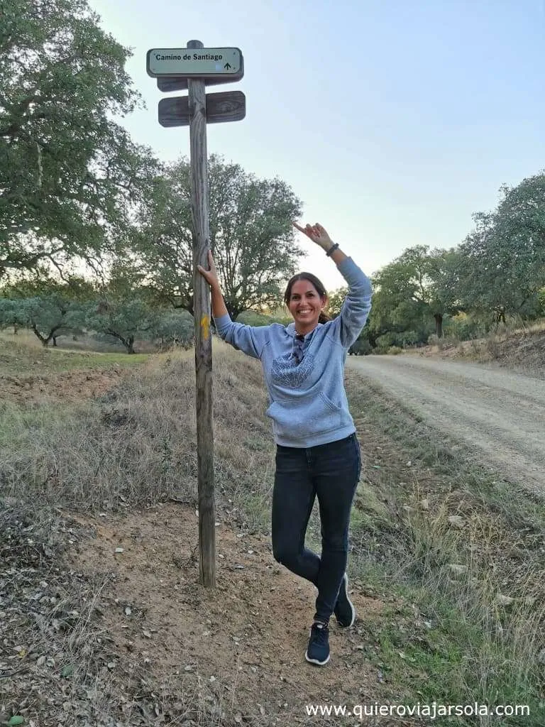 Que hacer en la Sierra Norte de Sevilla, Camino de Santiago